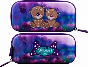 Пенал жесткий Медвежата (Winner, P-204)